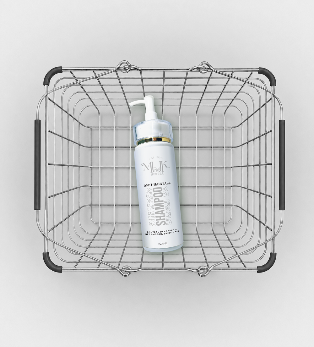 Anti-Hair Fall Shampoo with packaging